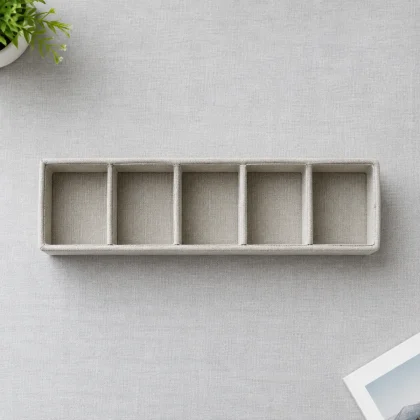 5-Compartment Drawer Organizer Trays - product photo