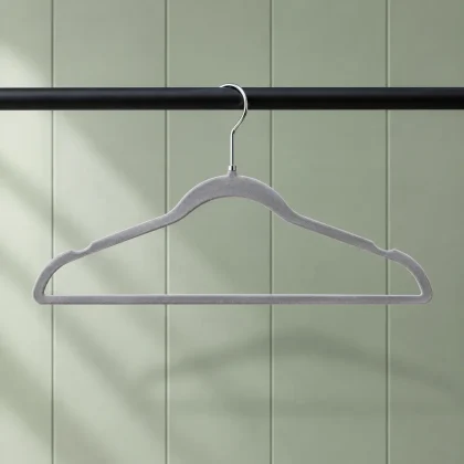 Flocked Non-Slip Hangers - product photo