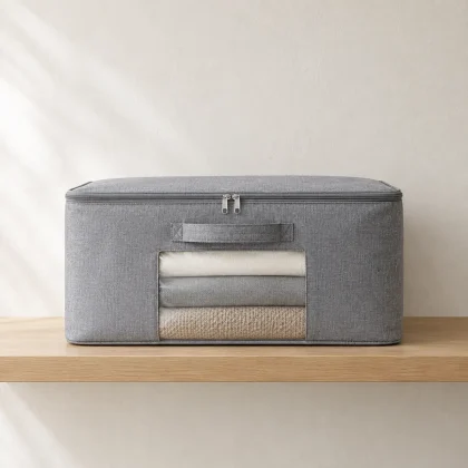 Non-Woven Bedding Storage Bags (Handle) - product photo