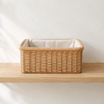 Rattan Storage Baskets (Large) - product photo