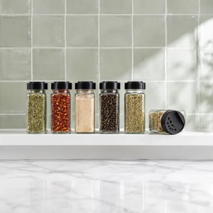 Spice Jars Set with Labels - product photo