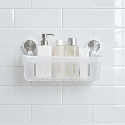 Suction Basket Shelves for Bathroom - product photo