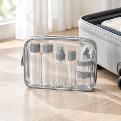 Travel Toiletry Bottles Set - product photo