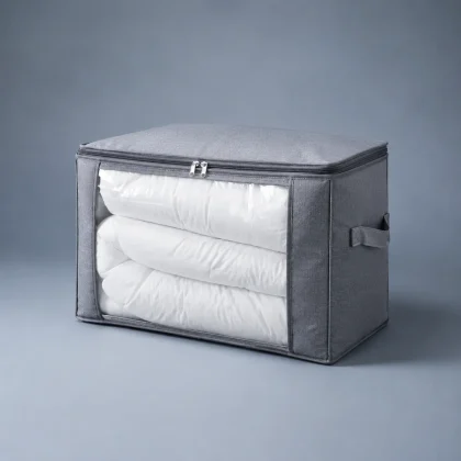 Zippered Quilt Storage Bags (Extra Thick) - product photo